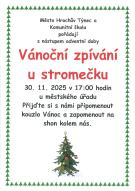 Vánoční atmosféra a zpívání